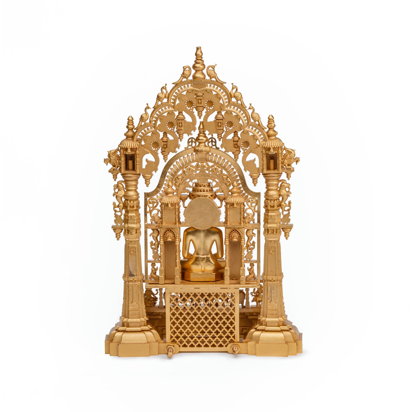 Brass High Polished Panch Tirth