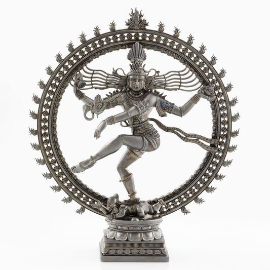 Brass Black Rhodium Nataraj Murti Design 3
