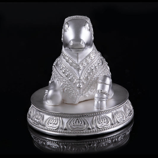 925 Silver Mixed Finish Nandi