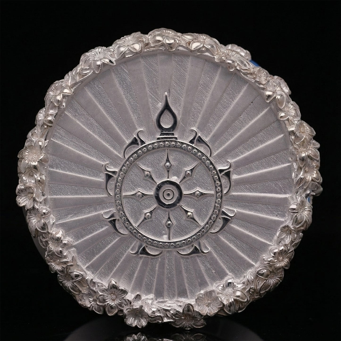 925 Silver Mixed Finish Yasoda Krishna Coin