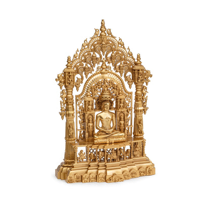 Brass High Polished Panch Tirth