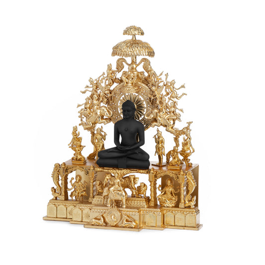 Brass High Polished Parrikar Temple