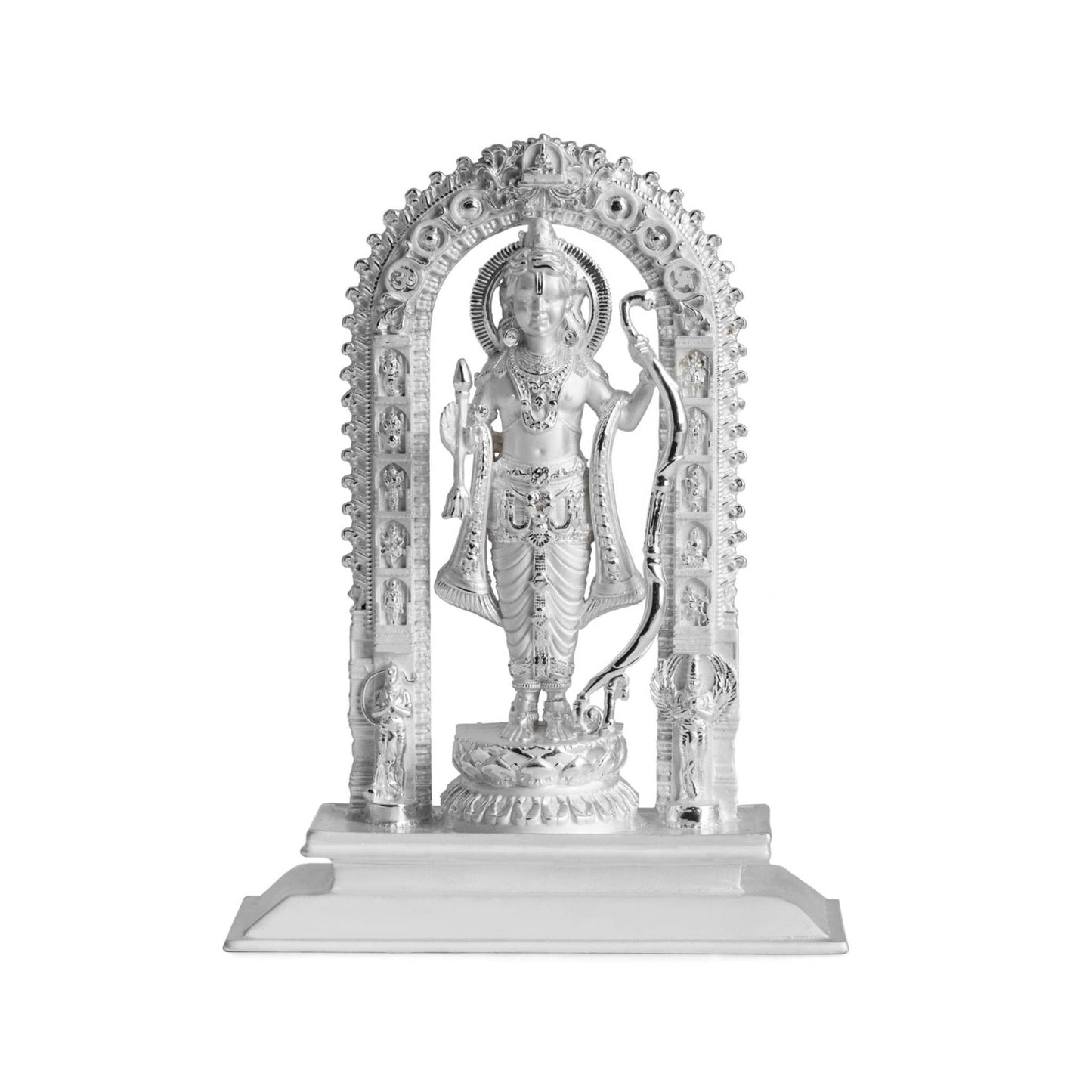 999 Silver Mixed Finish Ram Lalla