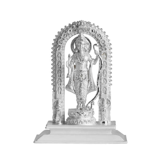 999 Silver Mixed Finish Ram Lalla