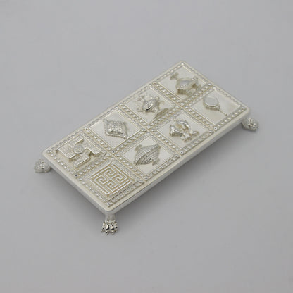 925 Silver Mixed Finish Ashtamangal