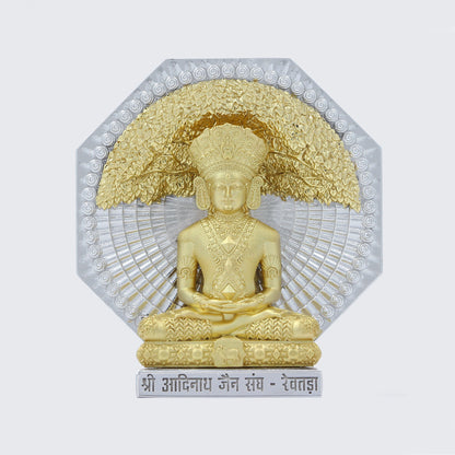 999 Silver Mixed Finish Mahavir Coin