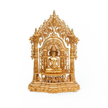 Brass High Polished Panch Tirth