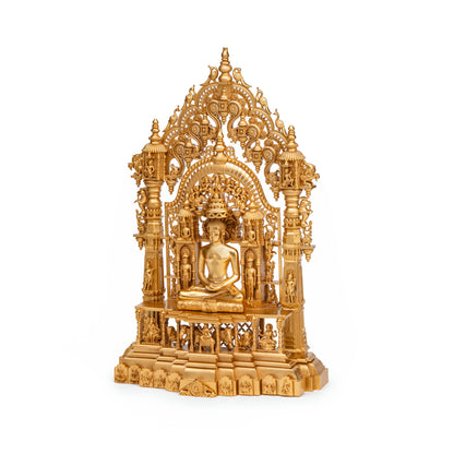 Brass High Polished Panch Tirth