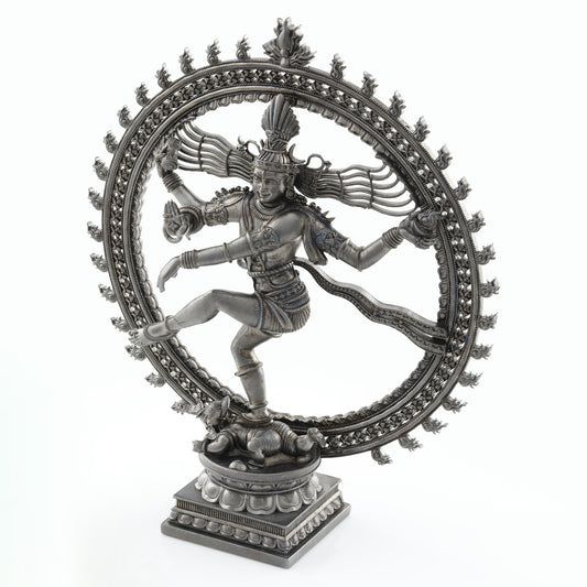 Brass Black Rhodium Nataraj Murti Design 3