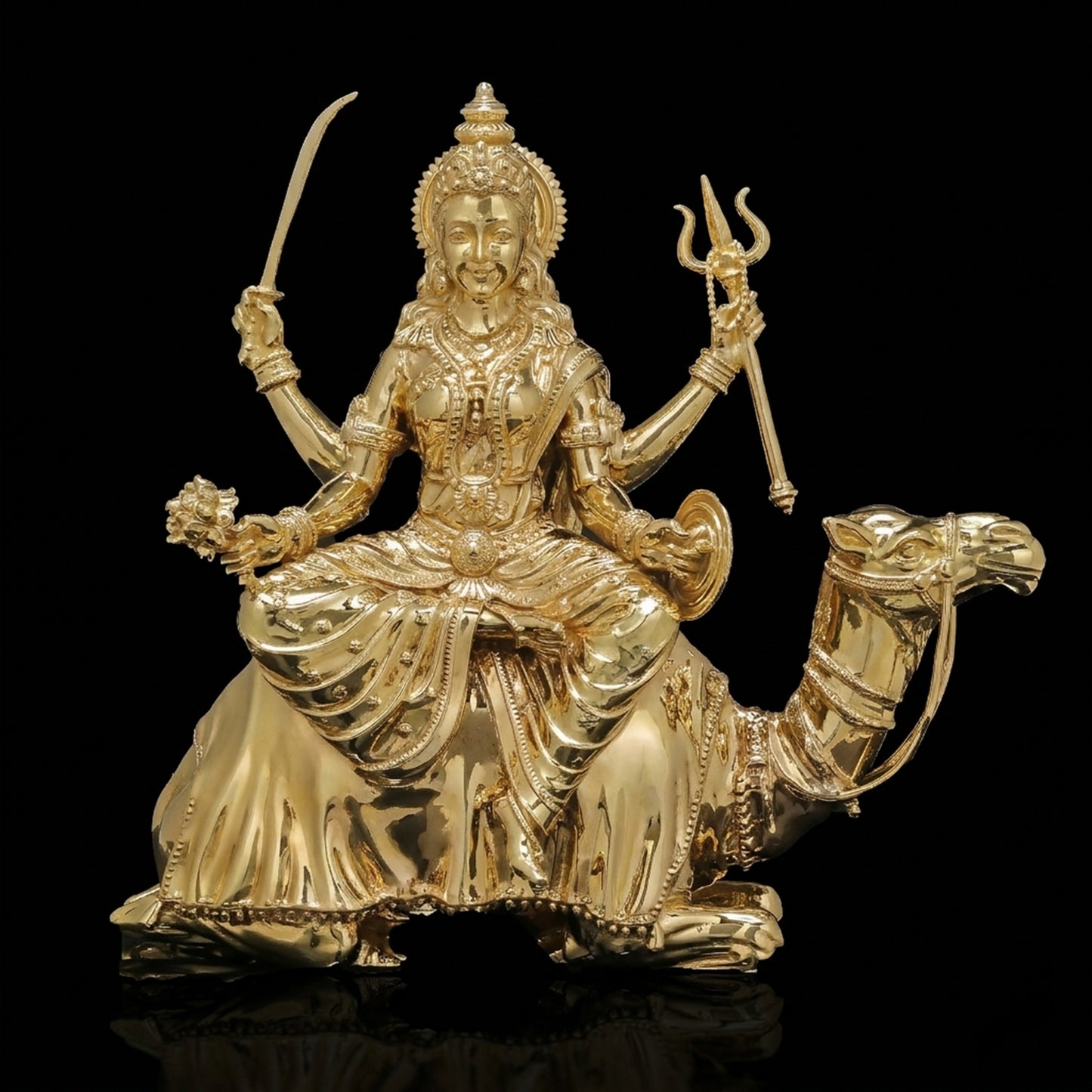 Brass High Polished Mamal Mata