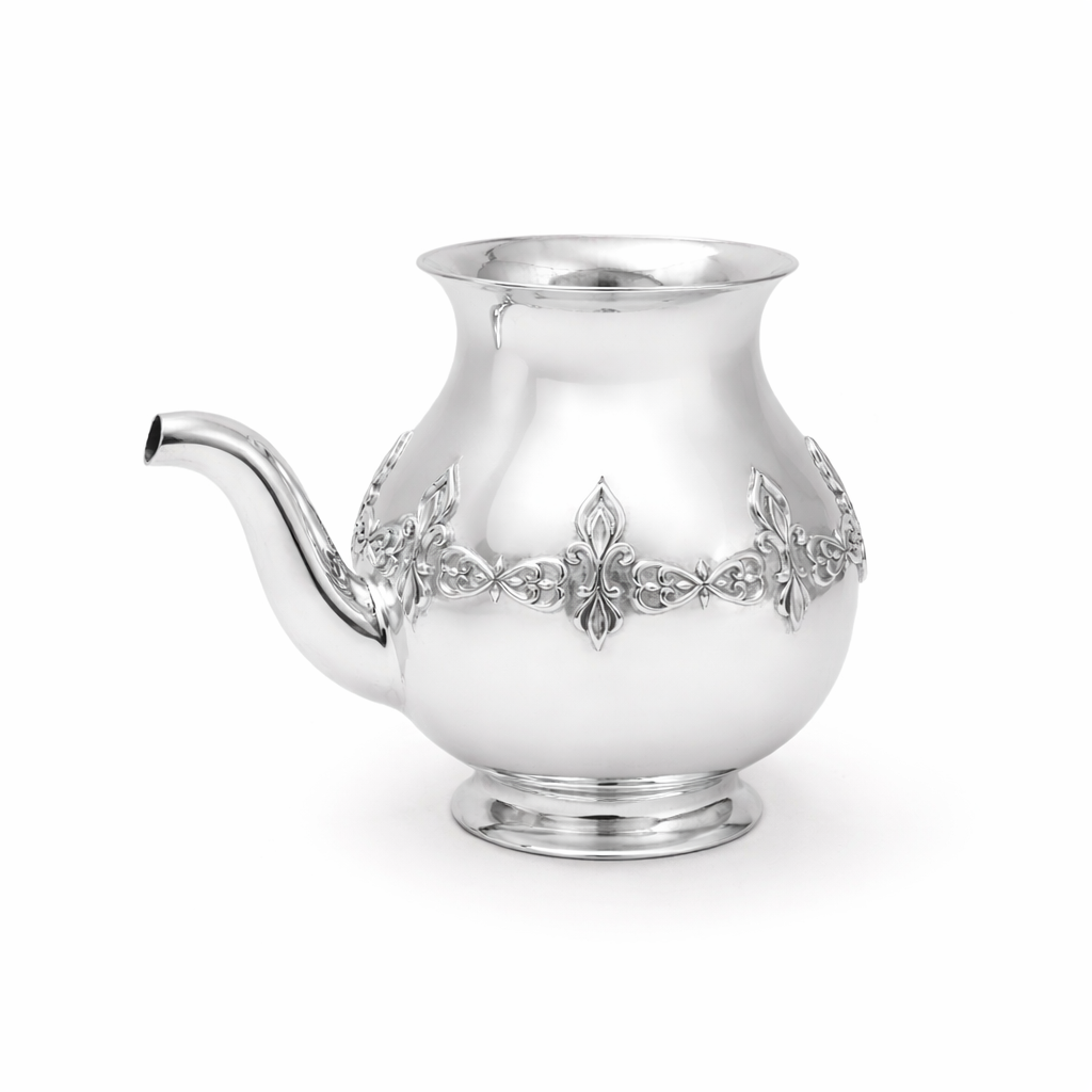 925 Silver Mixed Finish Abhishek Kalash No 1