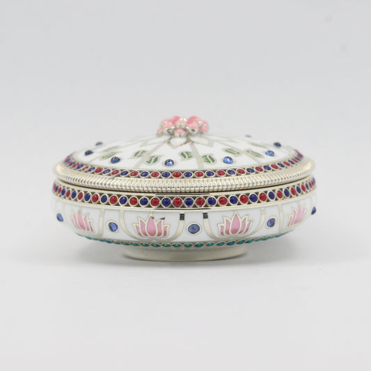 925 Silver High Polished Pichvai Dibbi