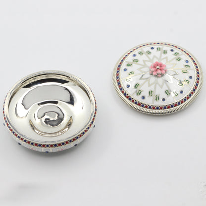 925 Silver High Polished Pichvai Dibbi