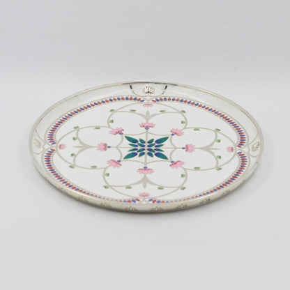 925 Silver High Polished Pichvai Thali