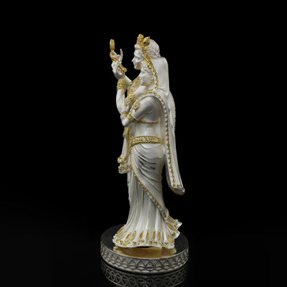 925 Silver Mixed Finish Radha Krishna