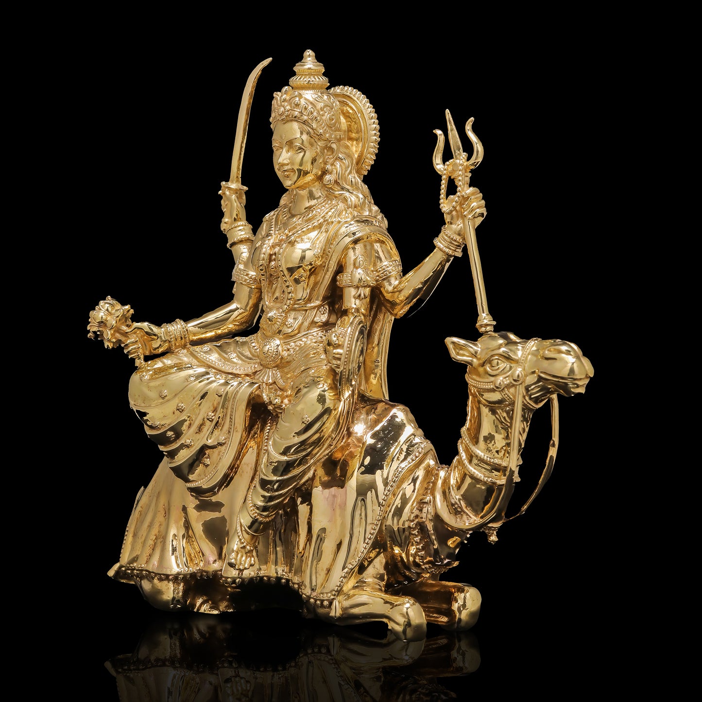 Brass High Polished Mamal Mata