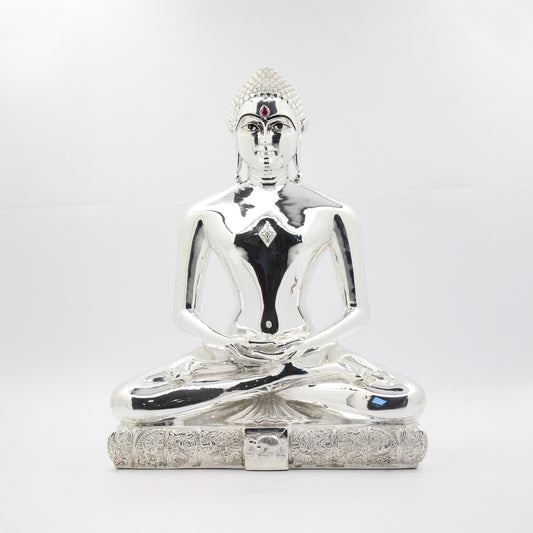 999 Silver High Polished Pratima Tirthankara