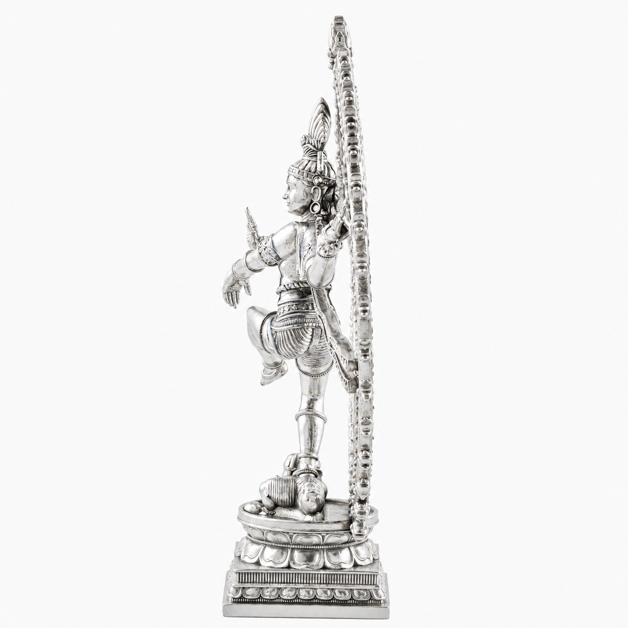 925 Silver Mixed Finish Nataraj Murti Design 3