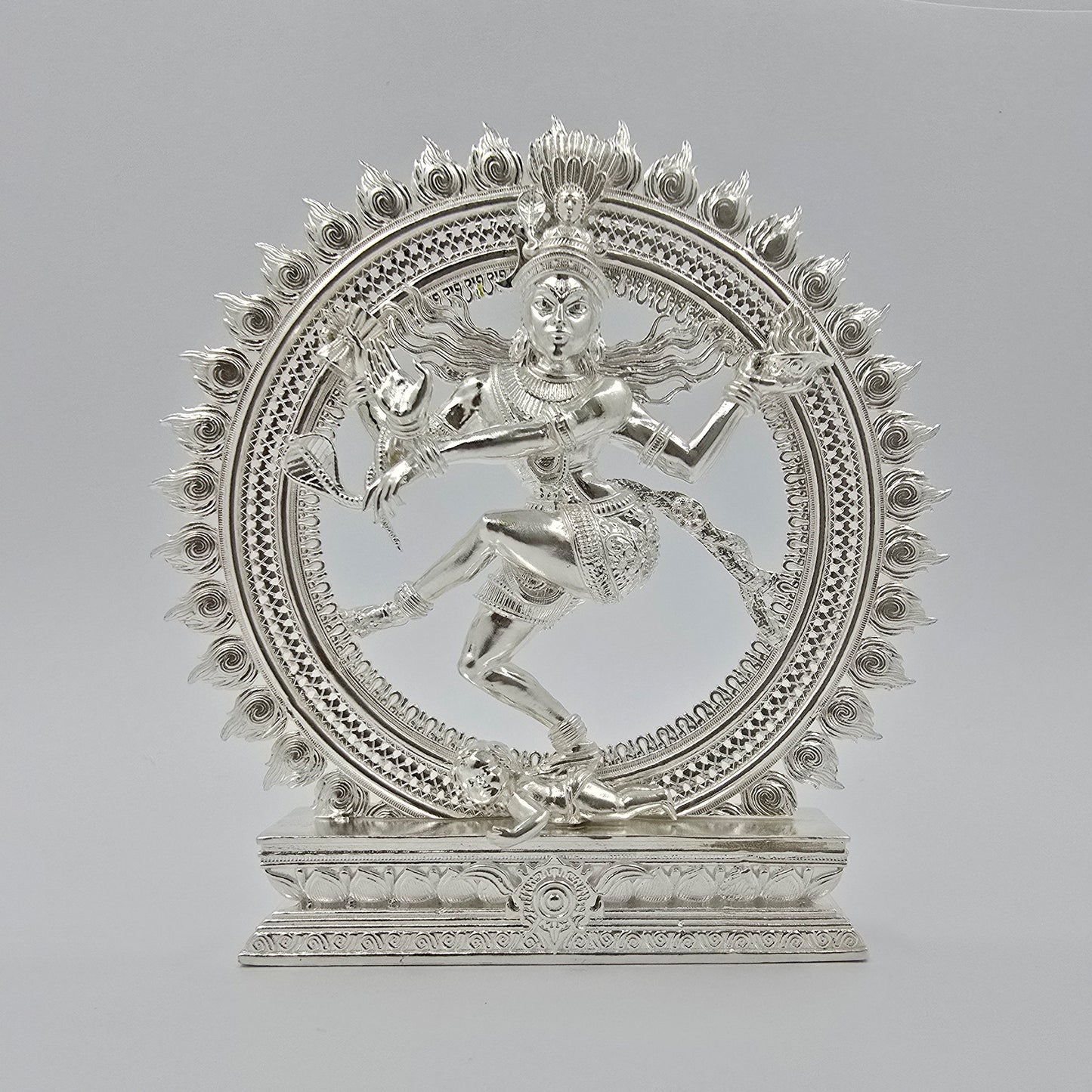 925 Silver Mixed Finish Nataraj Murti Design 1