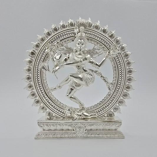 925 Silver Mixed Finish Nataraj Murti Design 1