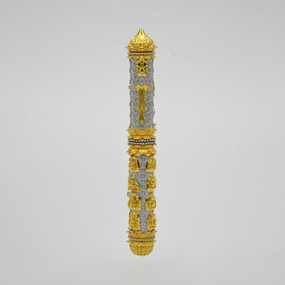 925 Silver Ganesha Two Tone Ballpoint Pen