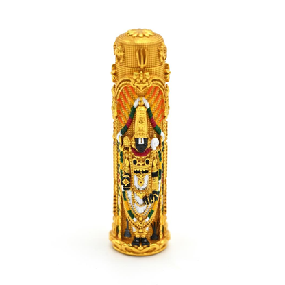 925 Silver Balaji Gold Painted Ballpoint Pen