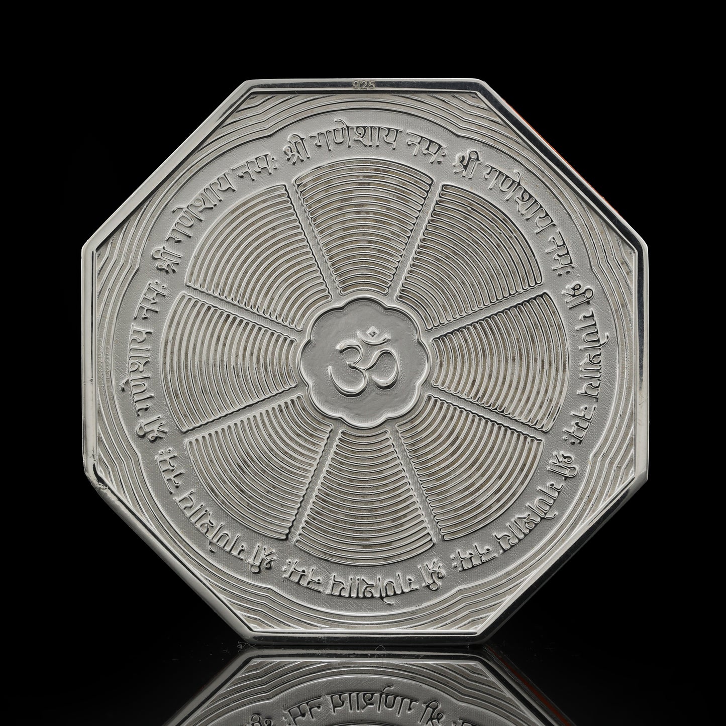 925 Silver Mixed Finish Ashtavinayak Coin