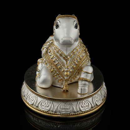 925 Silver Mixed Finish Nandi