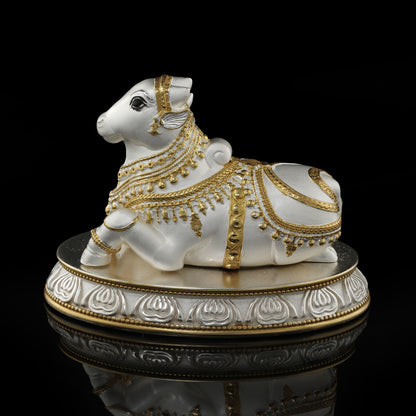 925 Silver Mixed Finish Nandi
