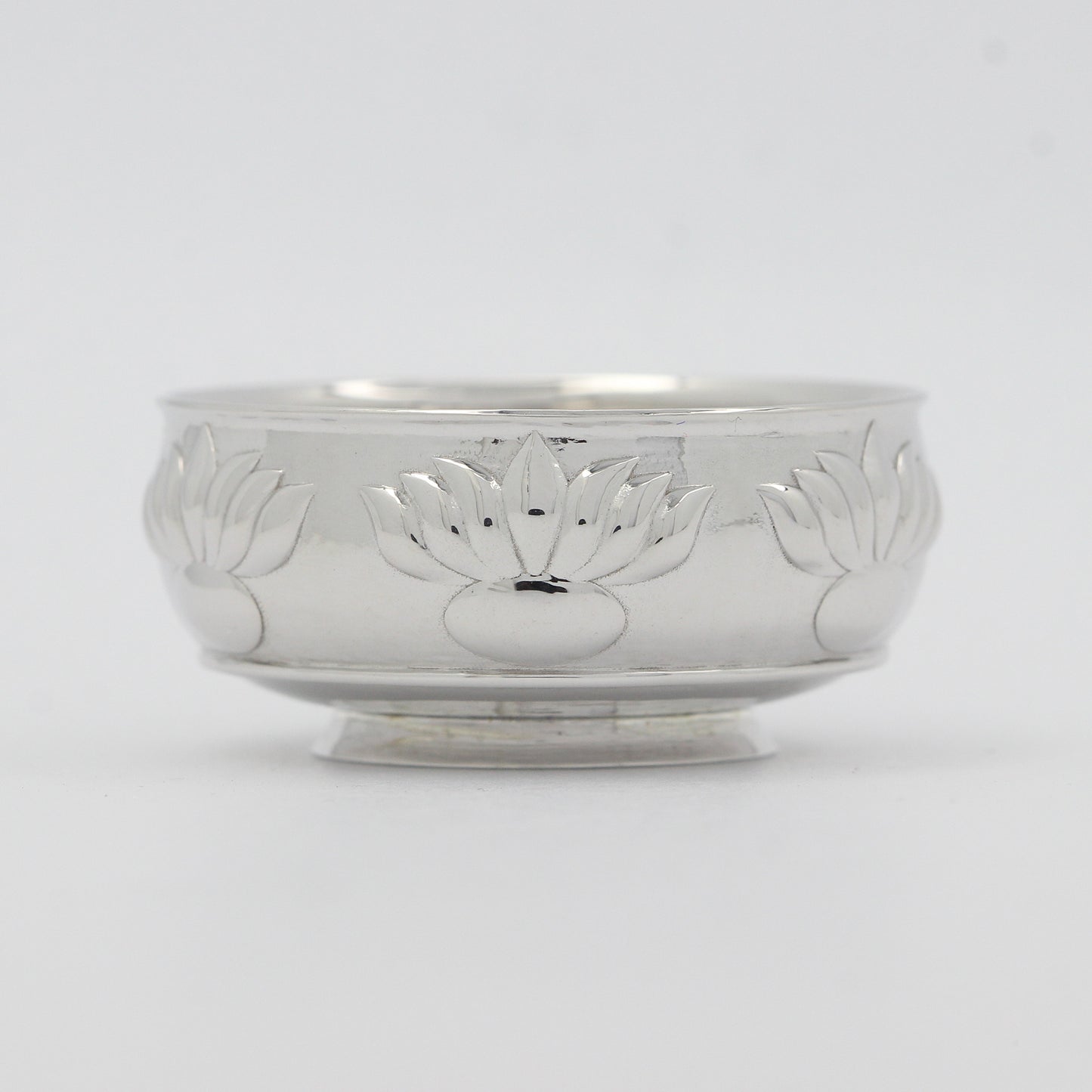 925 Silver High Polished Pooja Vati No 5