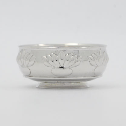 925 Silver High Polished Pooja Vati No 5