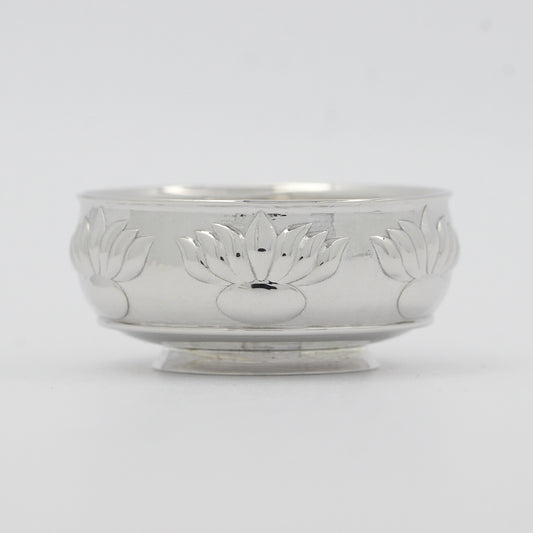 925 Silver High Polished Pooja Vati No 5