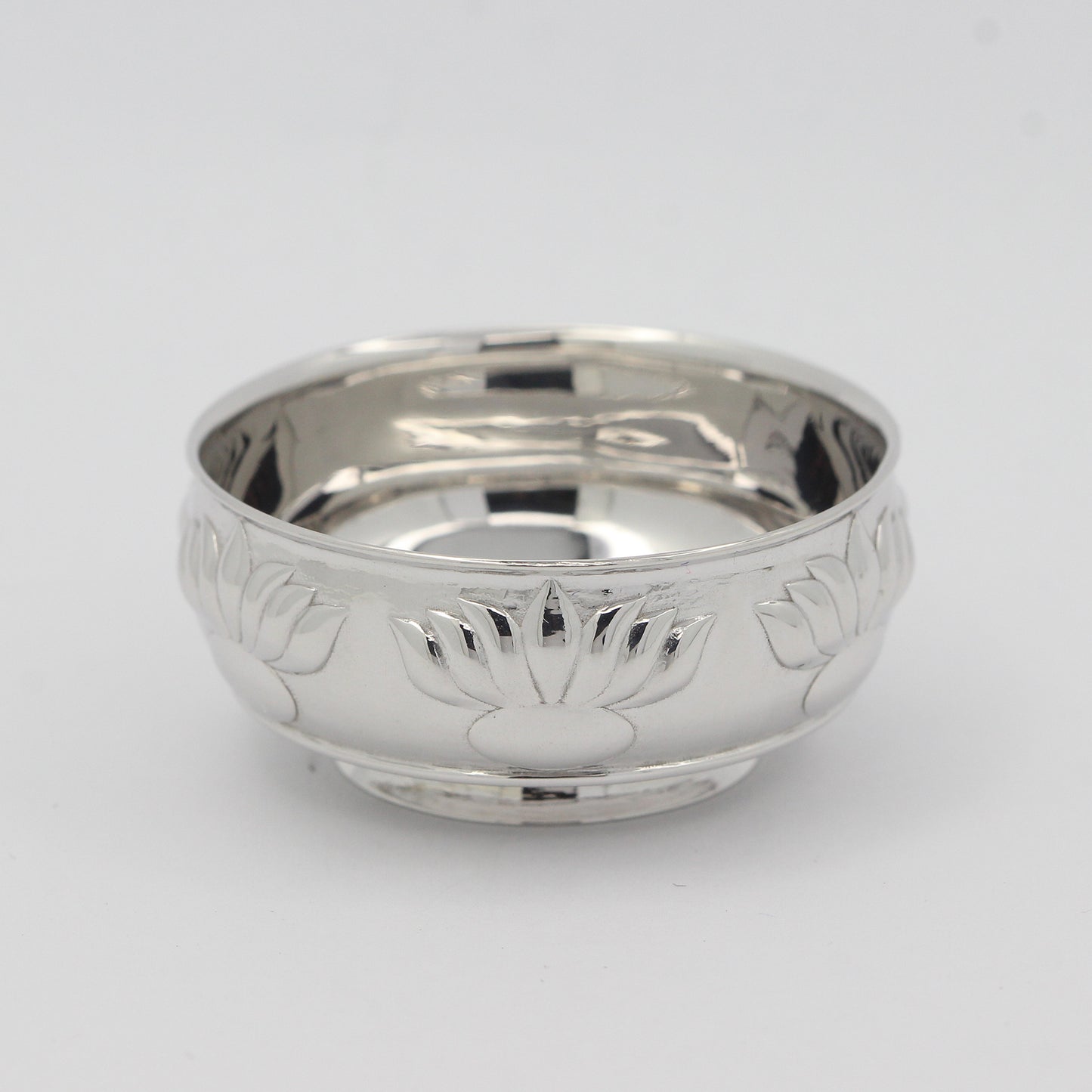 925 Silver High Polished Pooja Vati No 5