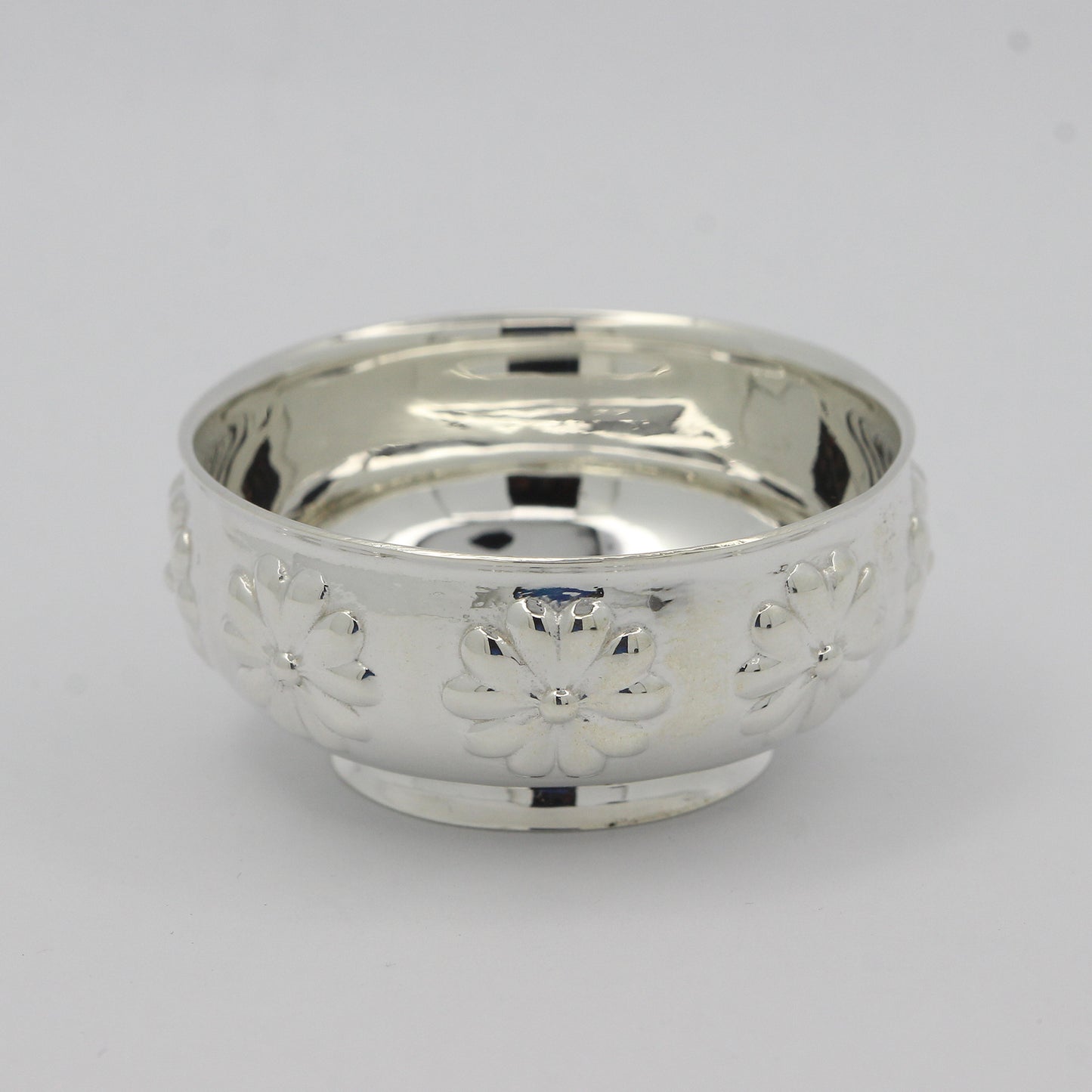 925 Silver High Polished Pooja Vati No 6