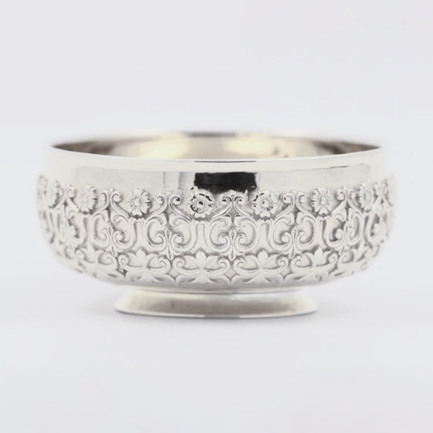 925 Silver High Polished Pooja Vati No 10