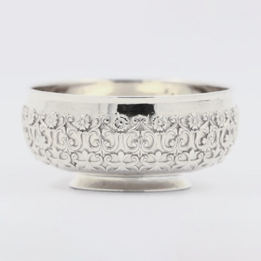 925 Silver High Polished Pooja Vati No 10