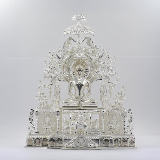 999 Silver Semi Polished Parrikar Temple