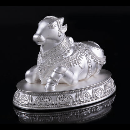 925 Silver Mixed Finish Nandi