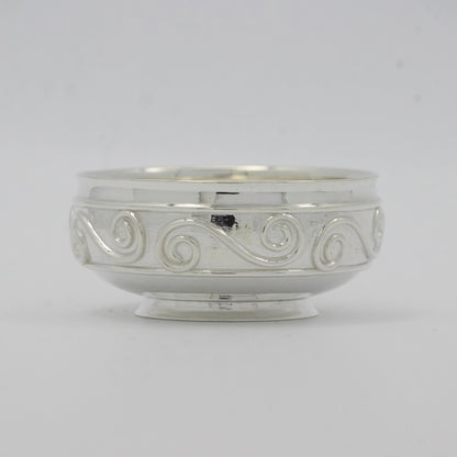 925 Silver High Polished Pooja Vati No 4