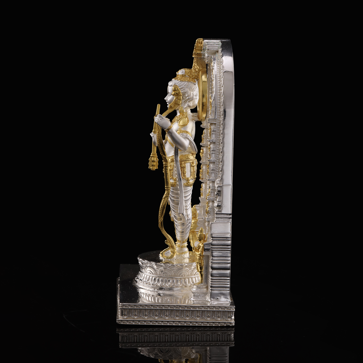 925 Silver Mixed Finish Ram Lalla