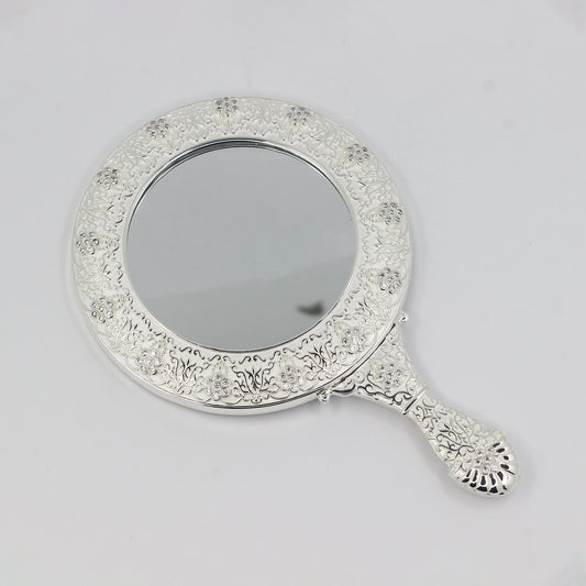 925 Silver High Polished Studded Darpan