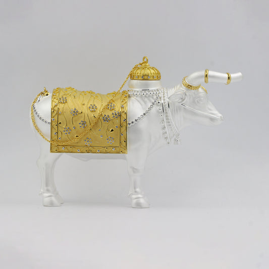 925 Silver Premium Matte Studded Rushabh Kalash