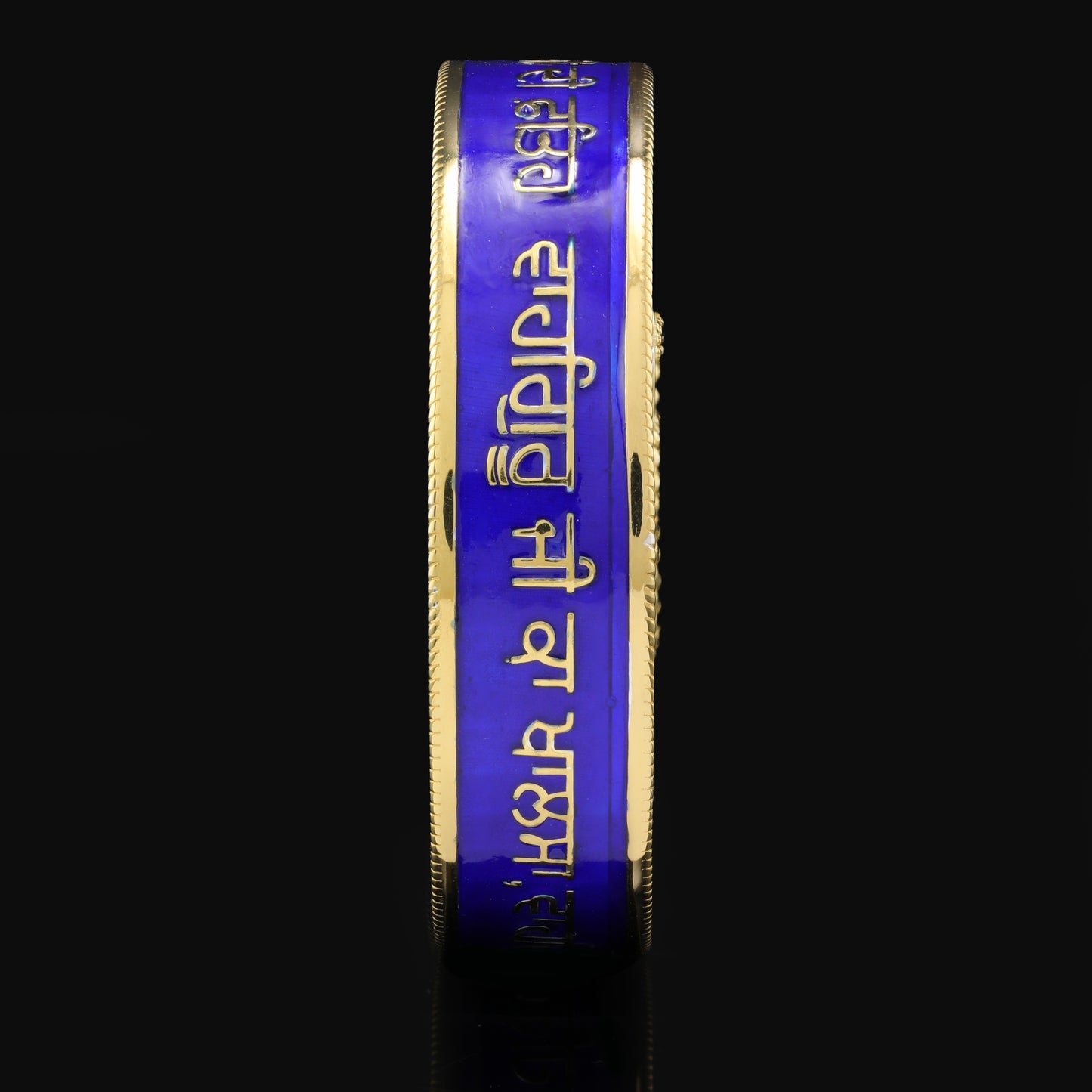 925 Silver Mixed Finish Ik Onkar Coin