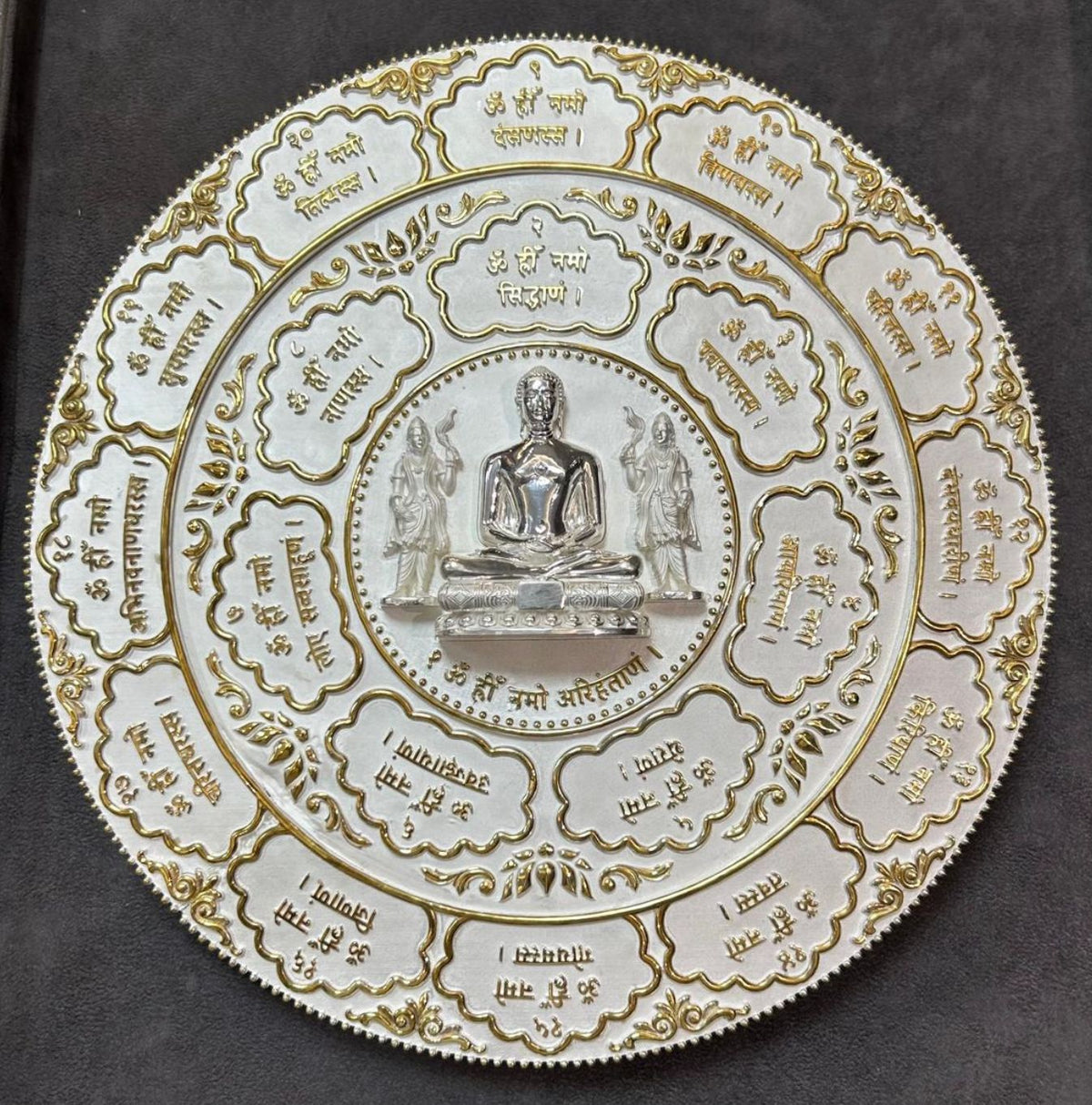 Silver 999 Mixed Finish Vishstanak Design No 2 (NP)