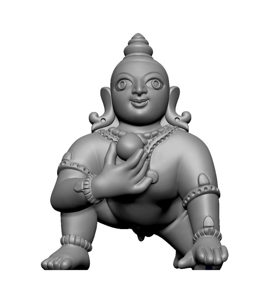 925 Silver Laddu Gopal