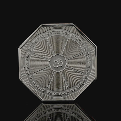 925 Silver Mixed Finish Ashtavinayak Coin