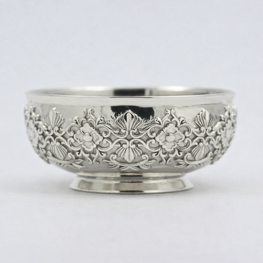925 Silver High Polished Pooja Vati No 7